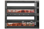 El adaptador para tiras de película de 35 mm del Microtek ArtixScan F1
