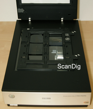 Test report flatbed-film-scanner Epson.