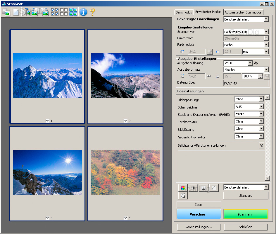 canon canoscan software