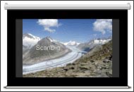 Widescreen-beamer with a widescreen