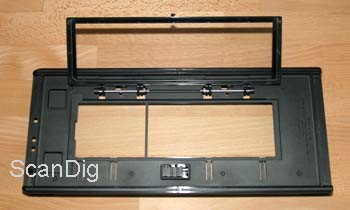 The film holder with glass and inserted 6x7 masker