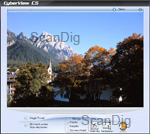 CyberView CS interface utilisateur