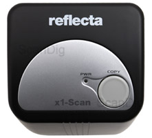 El Reflecta x1-Scan visto desde arriba