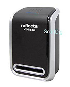 Scanner portable REFLECTA Slide Negative Scanner 3 in 1 Black