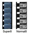 Vergleich zwischen Super8 und Normal8 Film