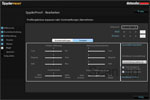 Für Profis: Umfangreiche Möglichkeiten zur Feinjustierung der Profile.