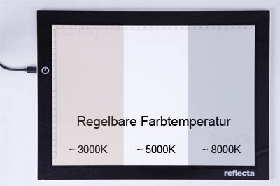 Reflecta LED Leuchtplatte A4Plus